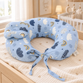 Dark Blue Rainbow _  Nursing Pillow