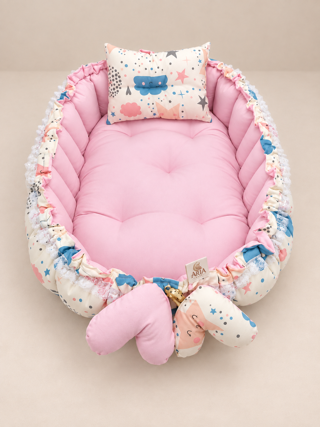 Rosy sky _ Oval Set