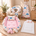 Rosy sky _ Oval Set