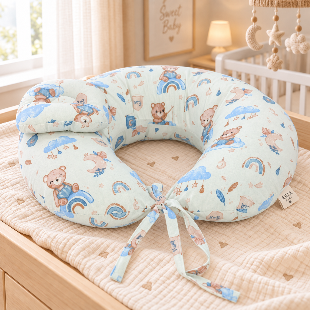 Blue Bear _Nursing Pillow