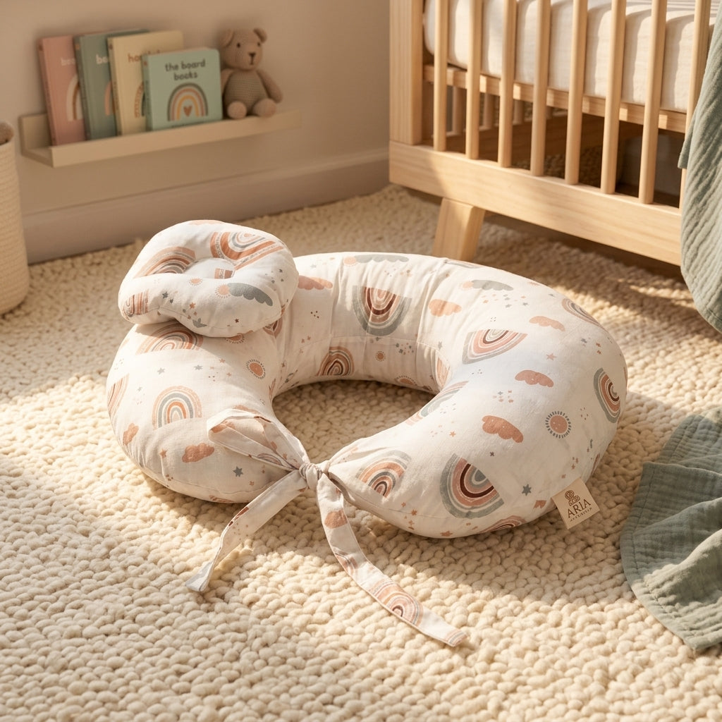 Pastel Rainbow _ Nursing Pillow