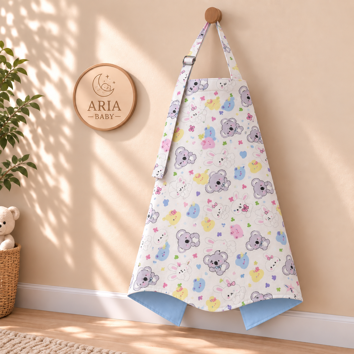 Blue Nam Nam _ Nursing Cover