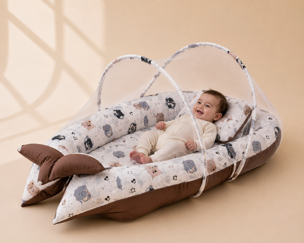 Brown Cat - Support Baby Nest