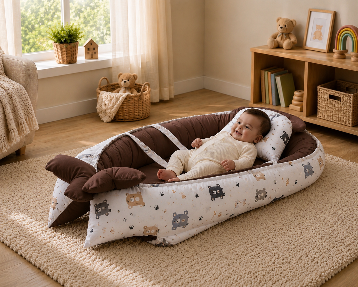 Brown Cat - Support Baby Nest
