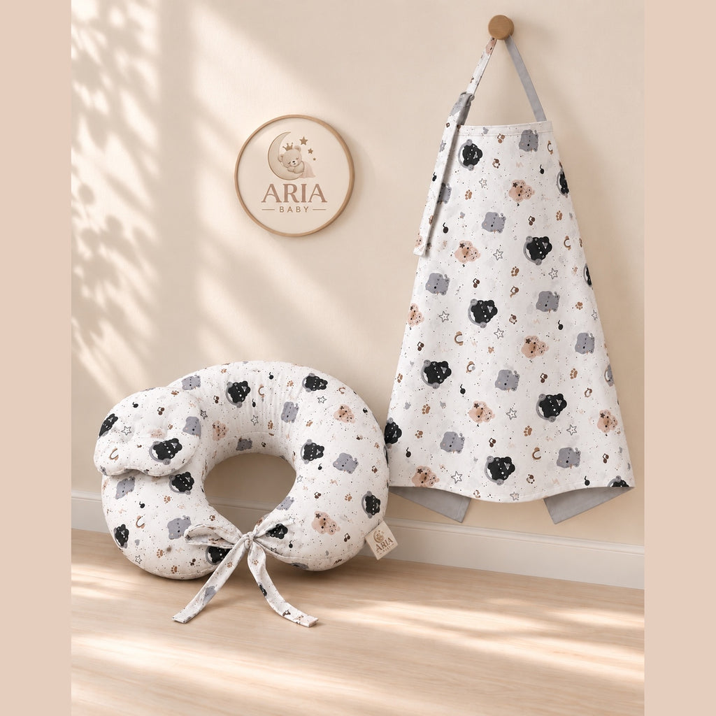 Cute cat _ Nursing Comfort Set