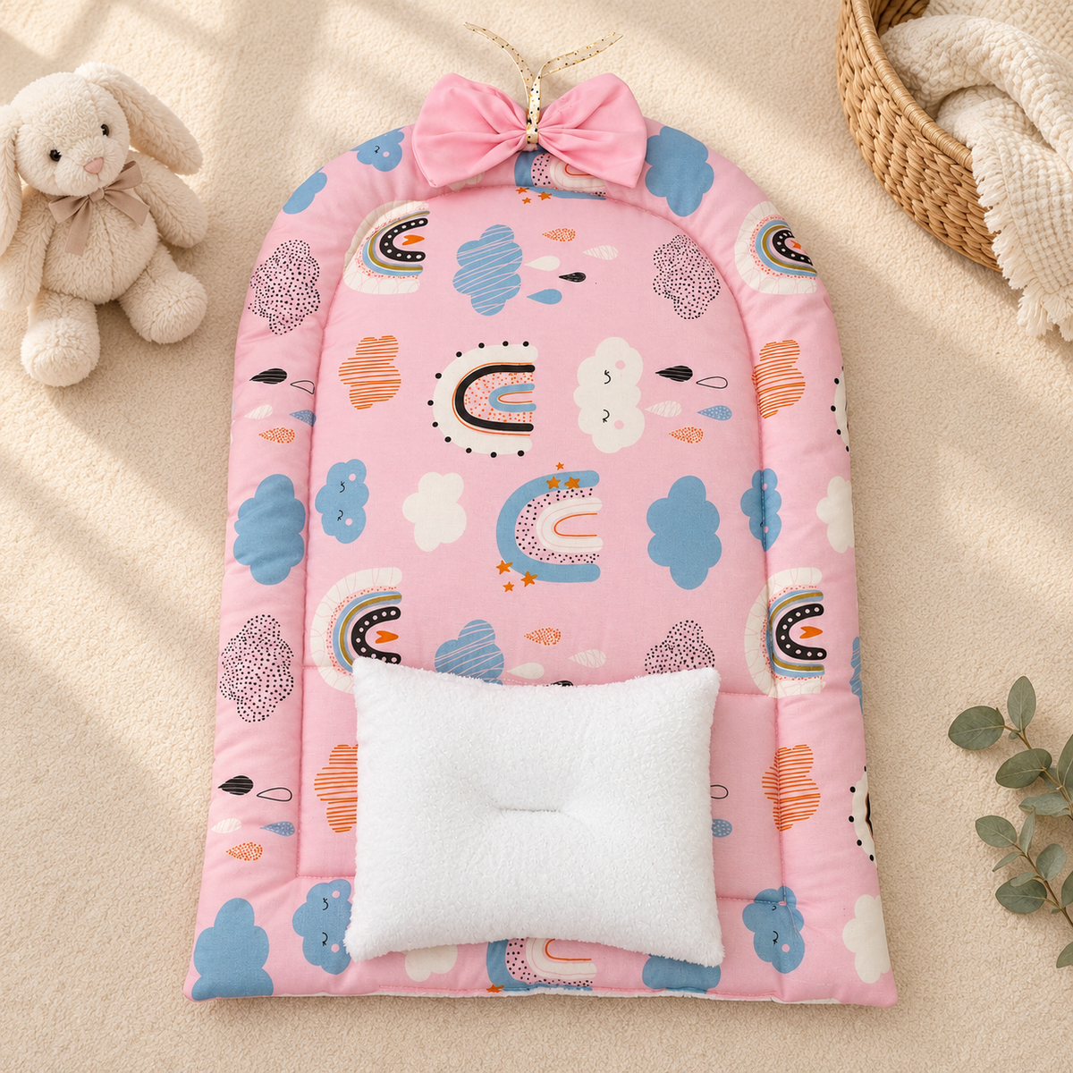 Pink Rainbow _ Changing Mat