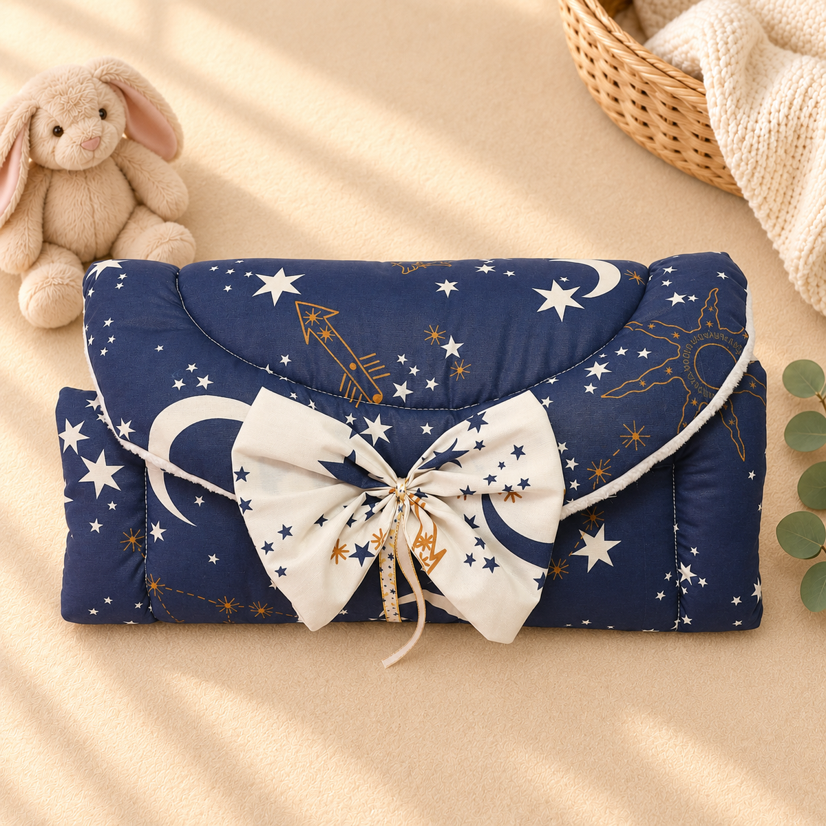 Navy stars _ Changing Mat
