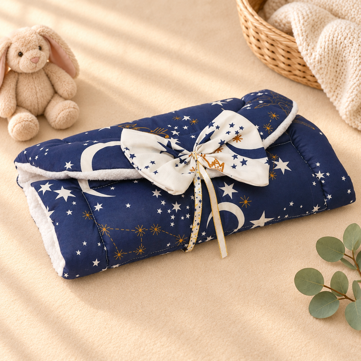 Navy stars _ Changing Mat