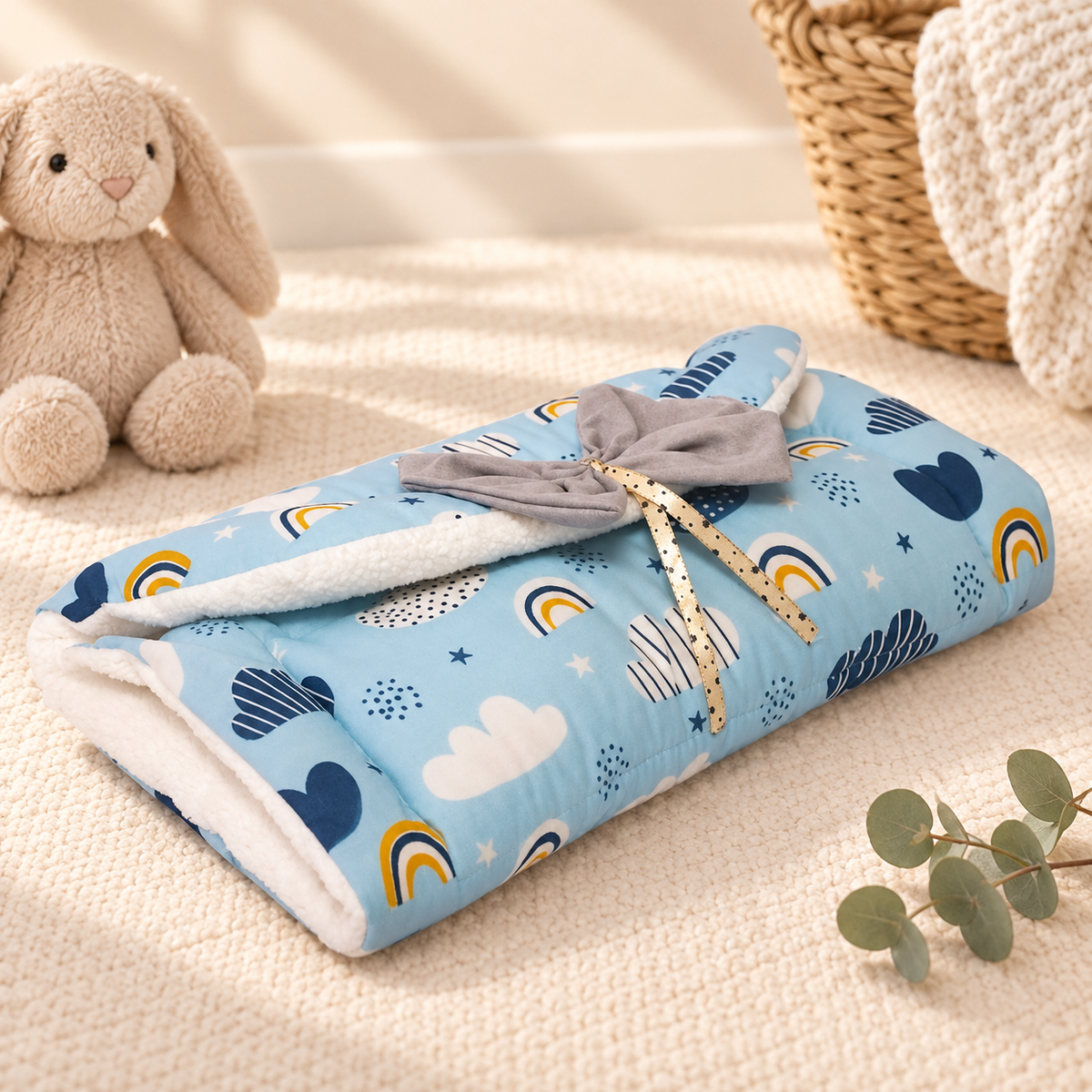 Dark Blue Rainbow _ Changing Mat