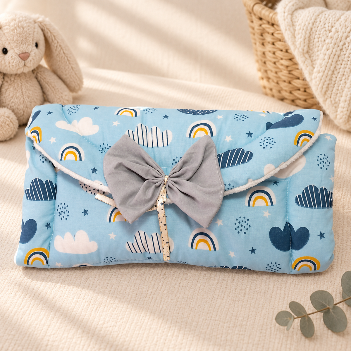 Dark Blue Rainbow _ Changing Mat