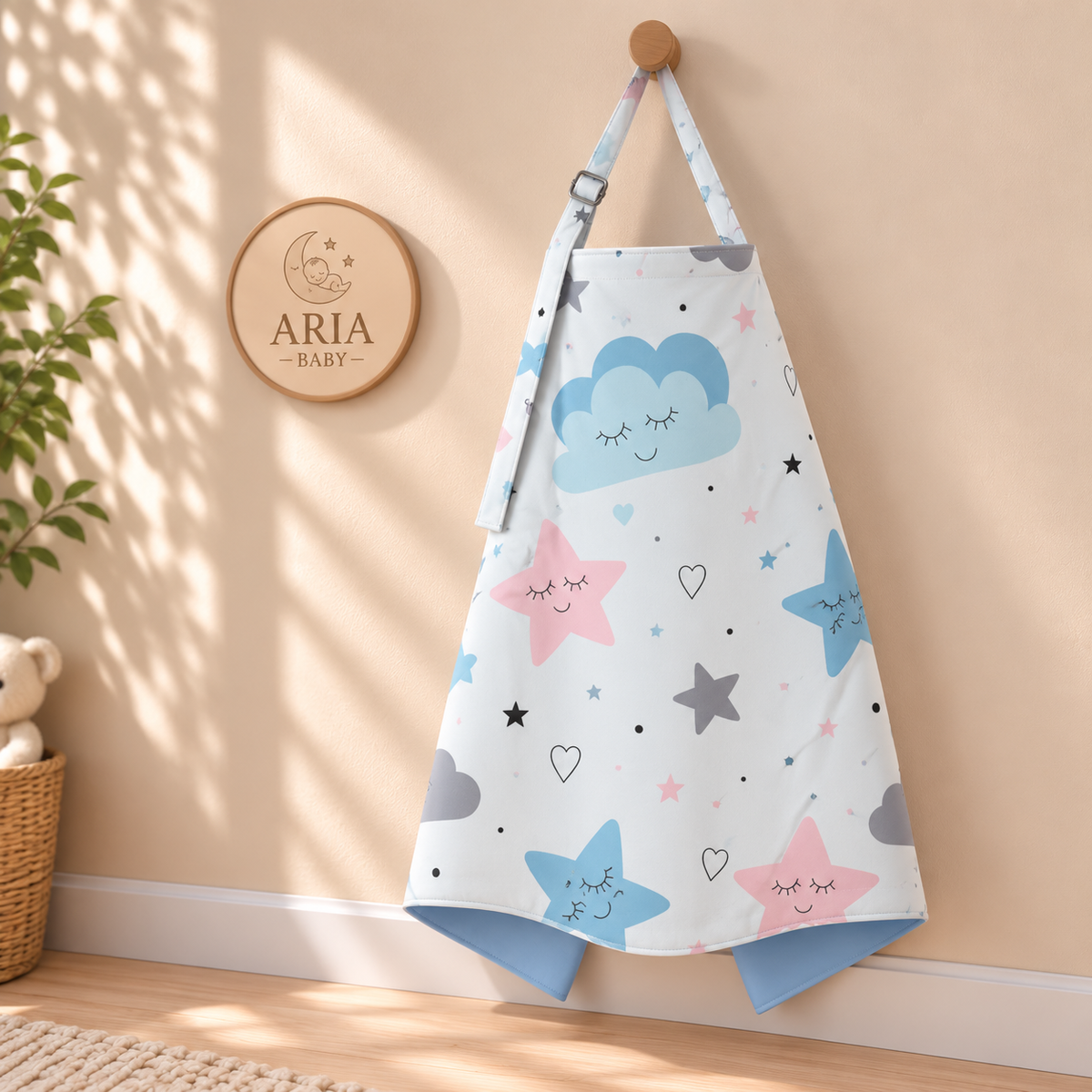 Little stars _ Nursing Cover