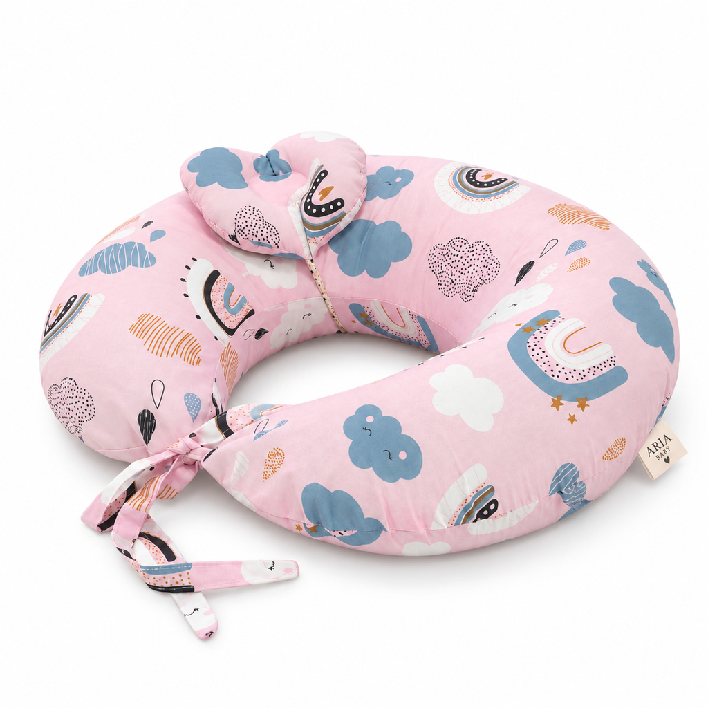 Pink Rainbow _ Nursing Pillow