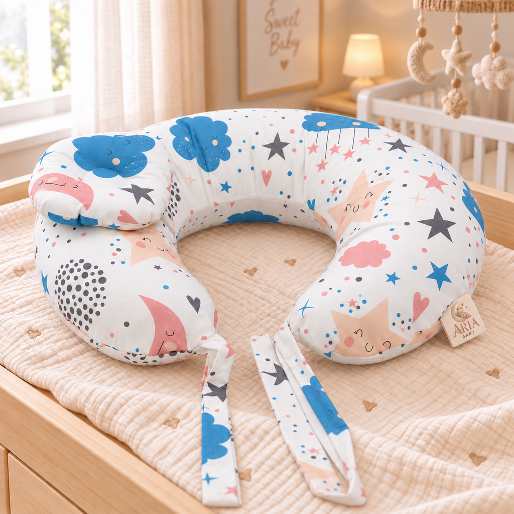 Rosy Sky _ Nursing Pillow