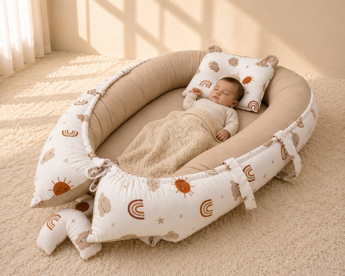 Sunny Sky Beige _Support Baby Nest