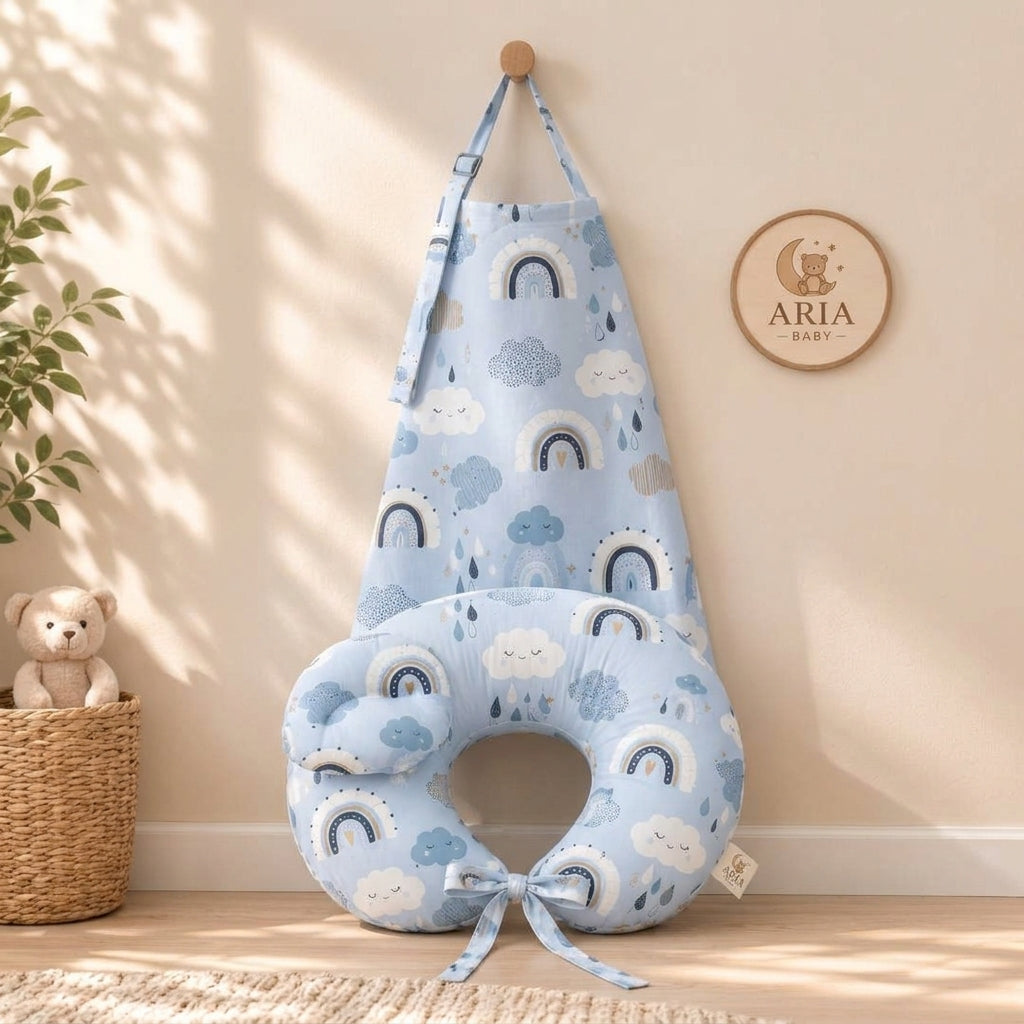 Blue Rainbow _ Nursing Comfort Set