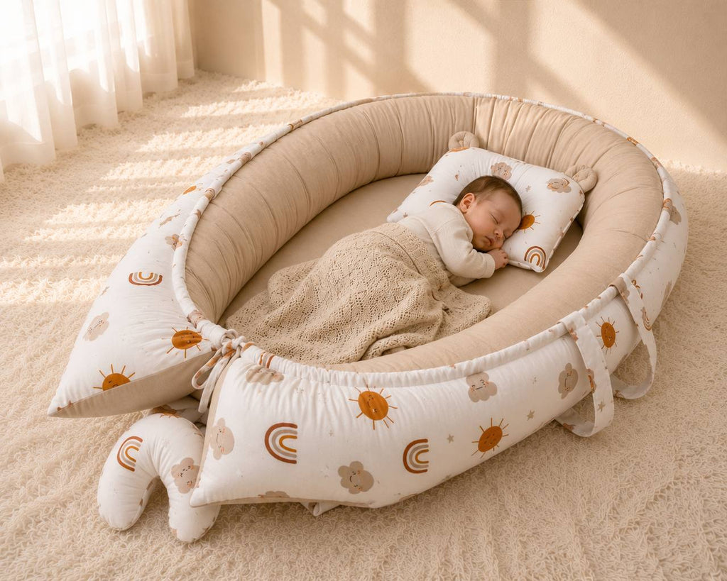 Sunny Sky Beige _Support Baby Nest