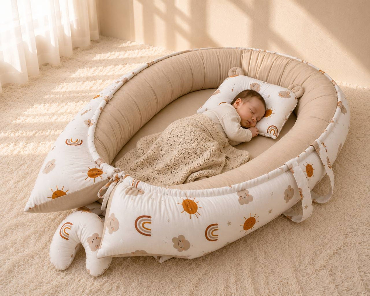 Sunny Sky Beige _Support Baby Nest