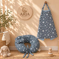 Gray Stars _ Nursing Comfort Set