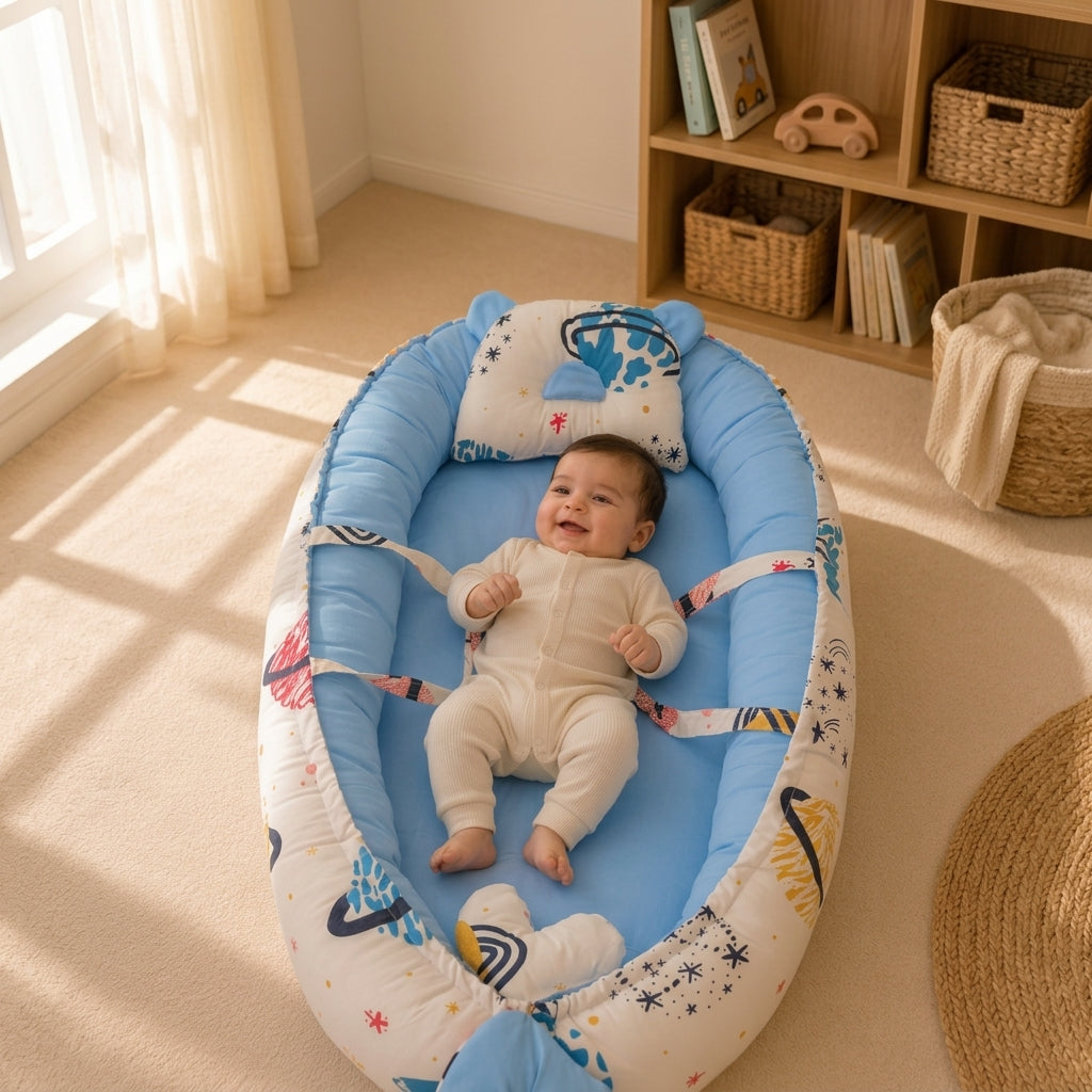 Blue Space _ Support Baby Nest