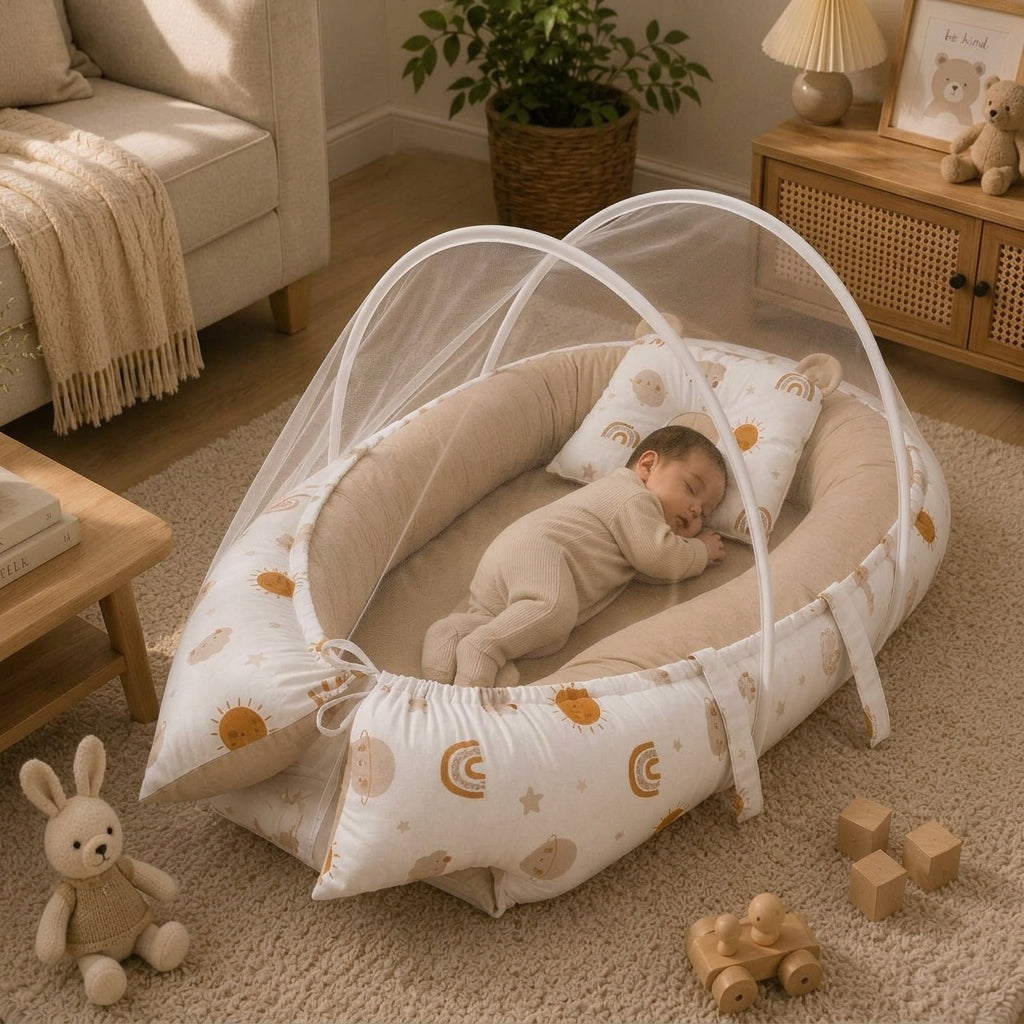 Sunny Sky Beige _Support Baby Nest