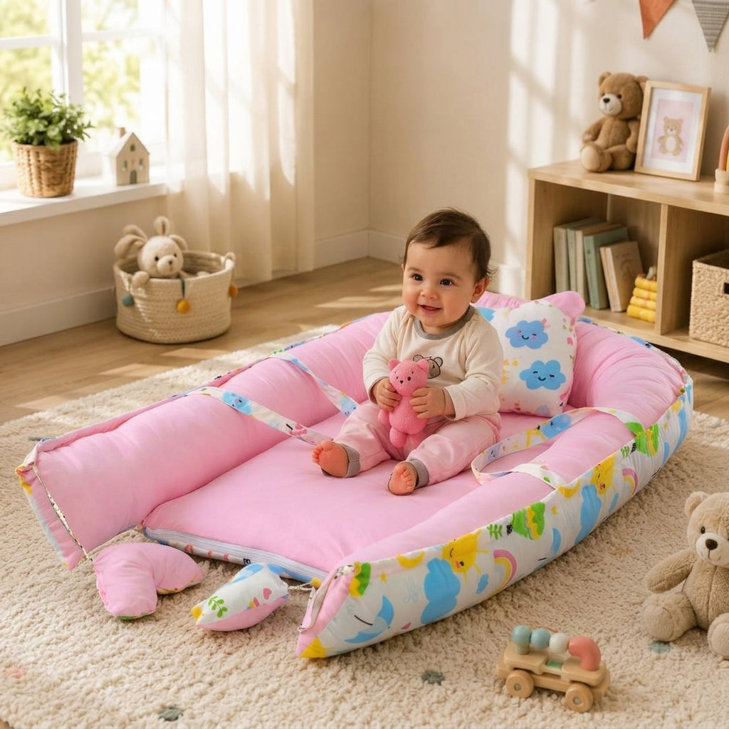 Pink Sky _ Support Baby Nest