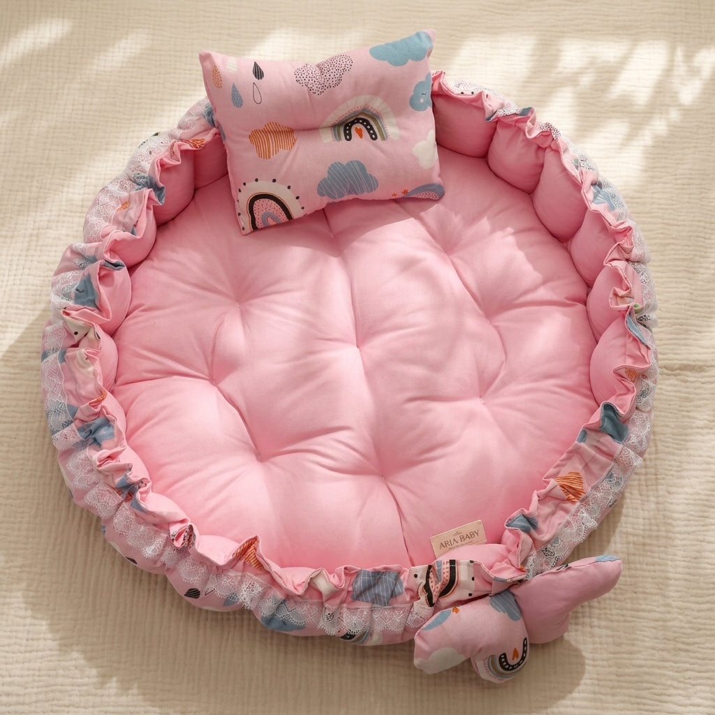 Pink Rainbow _ Round Set